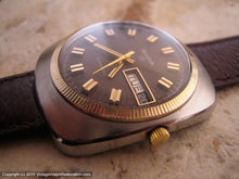 Load image into Gallery viewer, Bulova 23 Brown Dial Beauty with Day-Date (OC), Automatic, 35x40mm