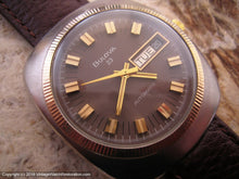 Load image into Gallery viewer, Bulova 23 Brown Dial Beauty with Day-Date (OC), Automatic, 35x40mm