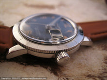 Load image into Gallery viewer, Pre-Snorkel 666 Ft Bulova Black Dial Diver with Date, Automatic, Large 35.5