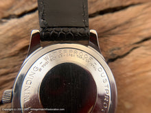 Load image into Gallery viewer, Benrus 3-Star 'Tuxedo Dial' Stainless Case, Automatic, 34mm