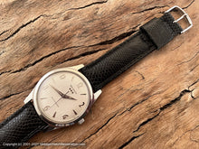 Load image into Gallery viewer, Benrus 3-Star 'Tuxedo Dial' Stainless Case, Automatic, 34mm