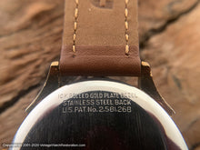 Load image into Gallery viewer, Benrus Calendar Dial with Date Pointer and Day Window, Manual, 30mm