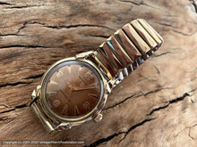 Load image into Gallery viewer, Benrus Perfect Coppery Aged Dial, Turned Lugs, Manual, 32.5mm