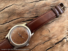 Load image into Gallery viewer, Benrus Original Coppery-Brown Dial, 3-Star, Automatic, 34mm