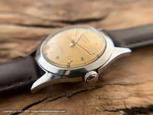 Load image into Gallery viewer, Benrus Self-Winding 3-Gold Star with Solow AS 1361N Movement, Automatic, 32mm