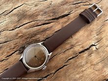 Load image into Gallery viewer, Benrus Magnificent Deep Copper Dial, Applied Lume Numbers, Second Track Marker, Manual, 32.5mm