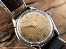 Load image into Gallery viewer, Benrus 3-Gold Star, Warm Light Mustard Patina Dial, Automatic, 32mm