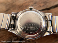 Load image into Gallery viewer, Benrus 3-Gold Star, Warm Light Mustard Patina Dial, Automatic, 32mm