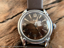 Load image into Gallery viewer, Benrus 3-Star Aged Brown Dial Self-Winding, Automatic, 33mm