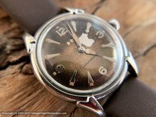 Load image into Gallery viewer, Benrus 3-Star Aged Brown Dial Self-Winding, Automatic, 33mm