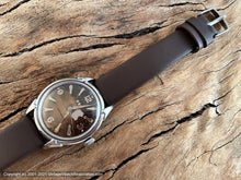 Load image into Gallery viewer, Benrus 3-Star Aged Brown Dial Self-Winding, Automatic, 33mm