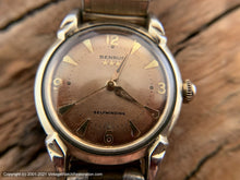 Load image into Gallery viewer, Benrus  3-Star Magnificent Copper Patina Dial in Bold Case with Turned Lugs, Automatic, 32.5mm