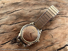 Load image into Gallery viewer, Benrus  3-Star Magnificent Copper Patina Dial in Bold Case with Turned Lugs, Automatic, 32.5mm