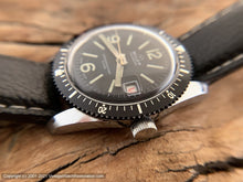 Load image into Gallery viewer, Buler Calendar Divers with Black Dial and Rotating Bezel Ring, Manual, 38.5mm