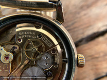 Load image into Gallery viewer, Bulova 1969 Bold Roman Numerals and Date, Manual, 33.5mm