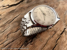Load image into Gallery viewer, Bulova 23 Jewels Two Tone Silver Dial, Perfect Lumed Hands in Incabloc Case, Automatic, 33.5mm