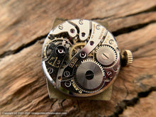 Load image into Gallery viewer, Bulova USA-Made Cal 10AX, Art Deco Tonneau Case, Manual, 26x37mm