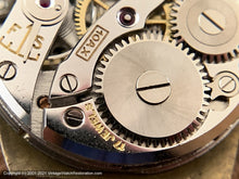 Load image into Gallery viewer, Bulova USA-Made Cal 10AX, Art Deco Tonneau Case, Manual, 26x37mm