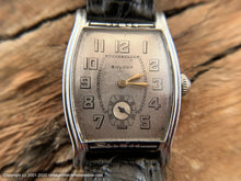 Load image into Gallery viewer, Bulova 'The Ambassador' 1930 Art Deco Inlaid Tonneau Case, Manual, 32x37mm