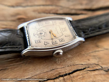Load image into Gallery viewer, Bulova 'The Ambassador' 1930 Art Deco Inlaid Tonneau Case, Manual, 32x37mm