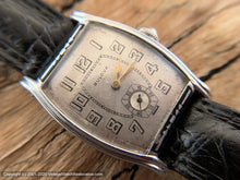 Load image into Gallery viewer, Bulova 'The Ambassador' 1930 Art Deco Inlaid Tonneau Case, Manual, 32x37mm