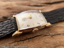 Load image into Gallery viewer, Bulova Large Decorative Tonneau Case and Scripty Numerals and Shark Strap , Manual, 25.5x39mm