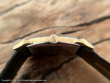 Load image into Gallery viewer, Bulova Large Decorative Tonneau Case and Scripty Numerals and Shark Strap , Manual, 25.5x39mm