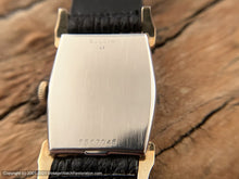 Load image into Gallery viewer, Bulova Large Decorative Tonneau Case and Scripty Numerals and Shark Strap , Manual, 25.5x39mm