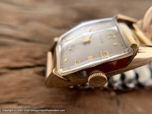 Load image into Gallery viewer, Bulova Tonneau Case with Quadrant Glass Crystal, Manual, 26.5x37.5mm