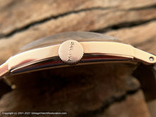 Load image into Gallery viewer, Bulova Copper Dial in a 14K Rose-Gold Rectangular Case, Manual, 21.5x39mm
