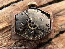 Load image into Gallery viewer, Bulova Copper Dial in a 14K Rose-Gold Rectangular Case, Manual, 21.5x39mm