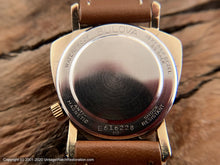 Load image into Gallery viewer, Bulova 'President' Asymmetrical Shield Case with Patina, Manual, 32x37mm