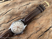 Load image into Gallery viewer, Bulova Original Silver Dial with Applied Numbers, Detailed Second Ticks & Red Sweep Second Hand, Manual, 31mm