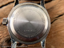 Load image into Gallery viewer, Bulova Original Silver Dial with Applied Numbers, Detailed Second Ticks & Red Sweep Second Hand, Manual, 31mm