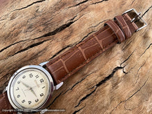 Load image into Gallery viewer, Bulova 1962 with Original Light Melon Military-Style Dial, Automatic, 33mm