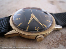 Load image into Gallery viewer, Caravelle (Bulova) All Original Black Dial Spendor - Signed 5X, Manual, 33.5mm