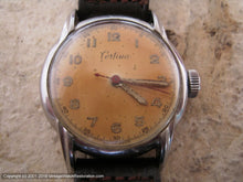 Load image into Gallery viewer, British Military Certina with Original Amber Dial (OC), Manual, 30mm