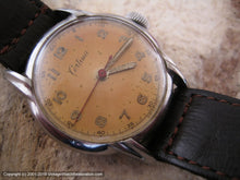 Load image into Gallery viewer, British Military Certina with Original Amber Dial (OC), Manual, 30mm