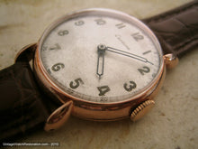 Load image into Gallery viewer, Early Certina Pink Gold Tear Drop Case, Manual, 33mm