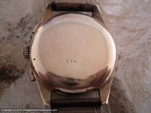 Load image into Gallery viewer, Charles Nicolet Tramelan Brownish-Copper Chrono Dial, Manual, Huge 37mm