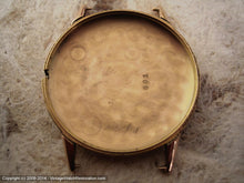 Load image into Gallery viewer, Charles Nicolet Tramelan 18K Gold with Coin Edge Style Bezel, Manual, Very Large 35mm