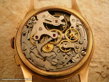Load image into Gallery viewer, Original 18K Rose Gold Chronograph Suisse, Manual, Very Large 37mm