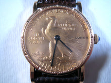 Load image into Gallery viewer, Corum Rare $10 Indian Head Gold Coin, Manual, 29mm