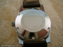 Load image into Gallery viewer, Cool Black Dial Corcel with Most Unusual Art Nouveau Styled Numbers, Automatic, 33mm