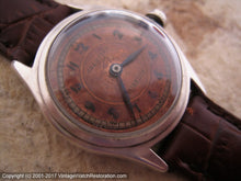 Load image into Gallery viewer, Crawford Military Style with Original Coppery-Rust Dial Color, Manual, 29.5mm