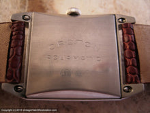 Load image into Gallery viewer, Hefty Square Croton Aquamatic with Copper Dial, Automatic, 30x30mm