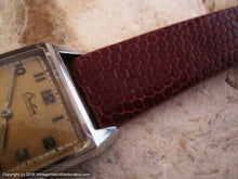 Load image into Gallery viewer, Hefty Square Croton Aquamatic with Copper Dial, Automatic, 30x30mm