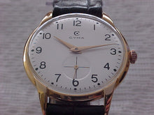 Load image into Gallery viewer, Cyma Solid 18k, Fancy Lugs, Manual, Large 35mm