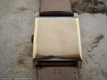 Load image into Gallery viewer, Early Square Deco Cyma, Manual, 28x28mm