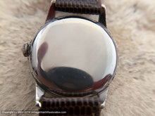 Load image into Gallery viewer, Cyma Cymaflex Perfectly Patinaed Dial circa WWII, Manual, 30.5mm